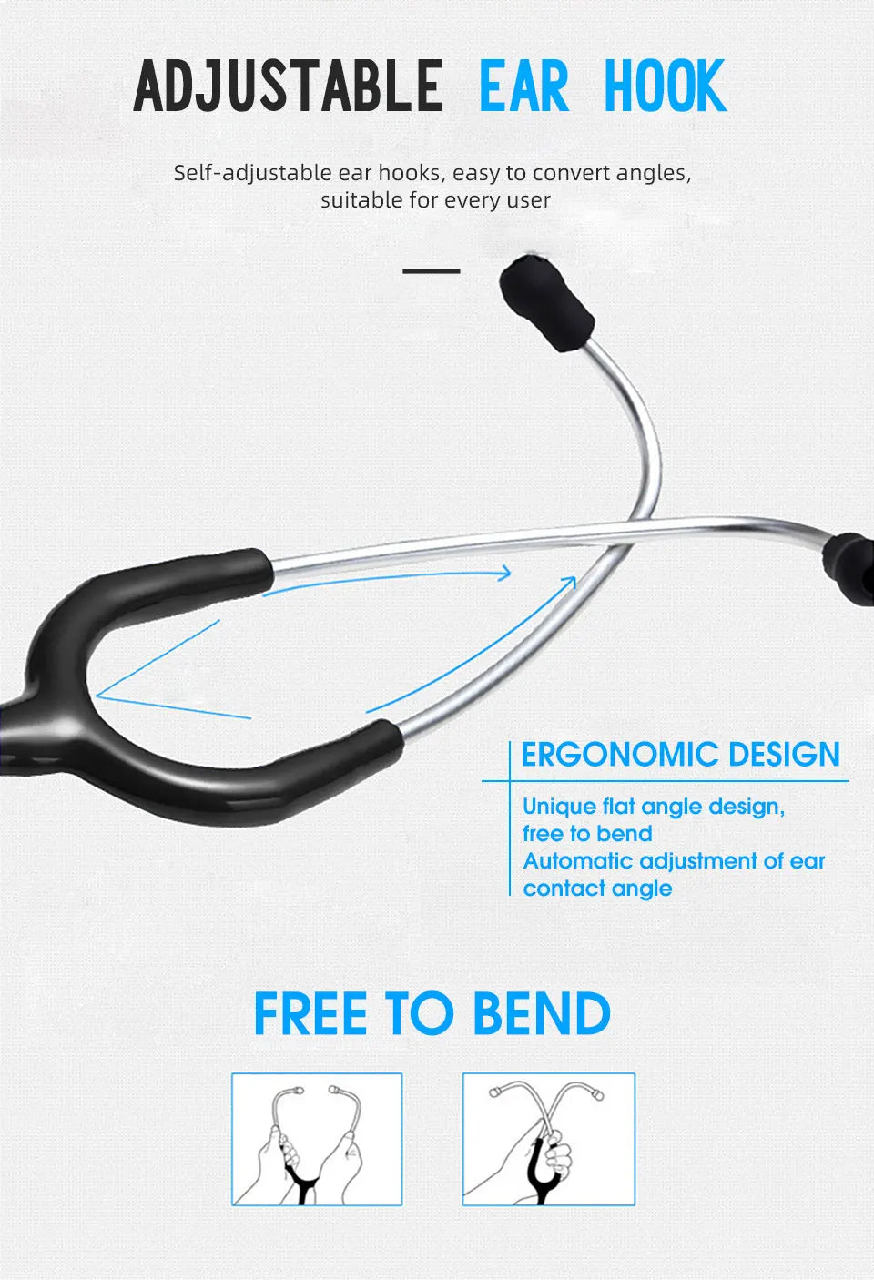 Fonendoscopio Intermedio - Rendimiento superior sin pagar la marca